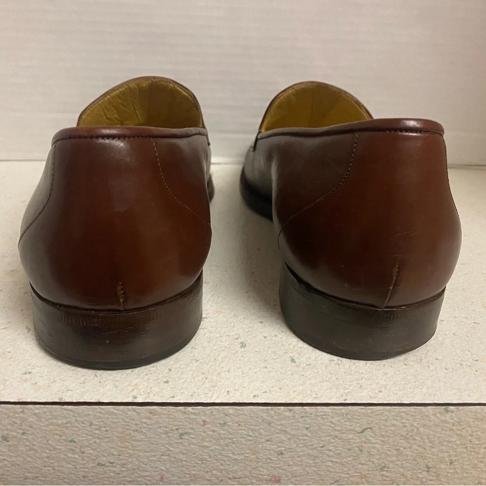 Cole Haan Italian Chestnut Tassel Loafers